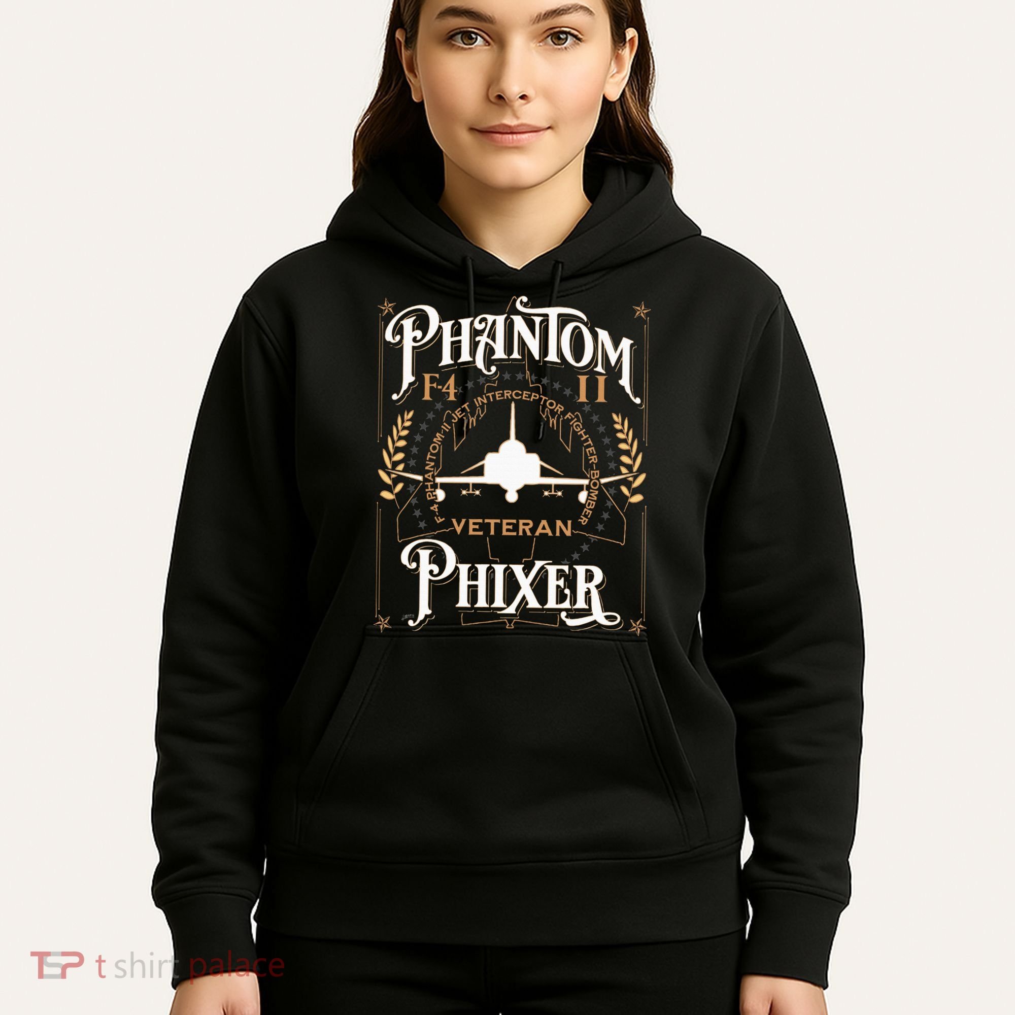 Phantom Phixer F4 Phantom Aircraft Maintainer Veteran Hoodie