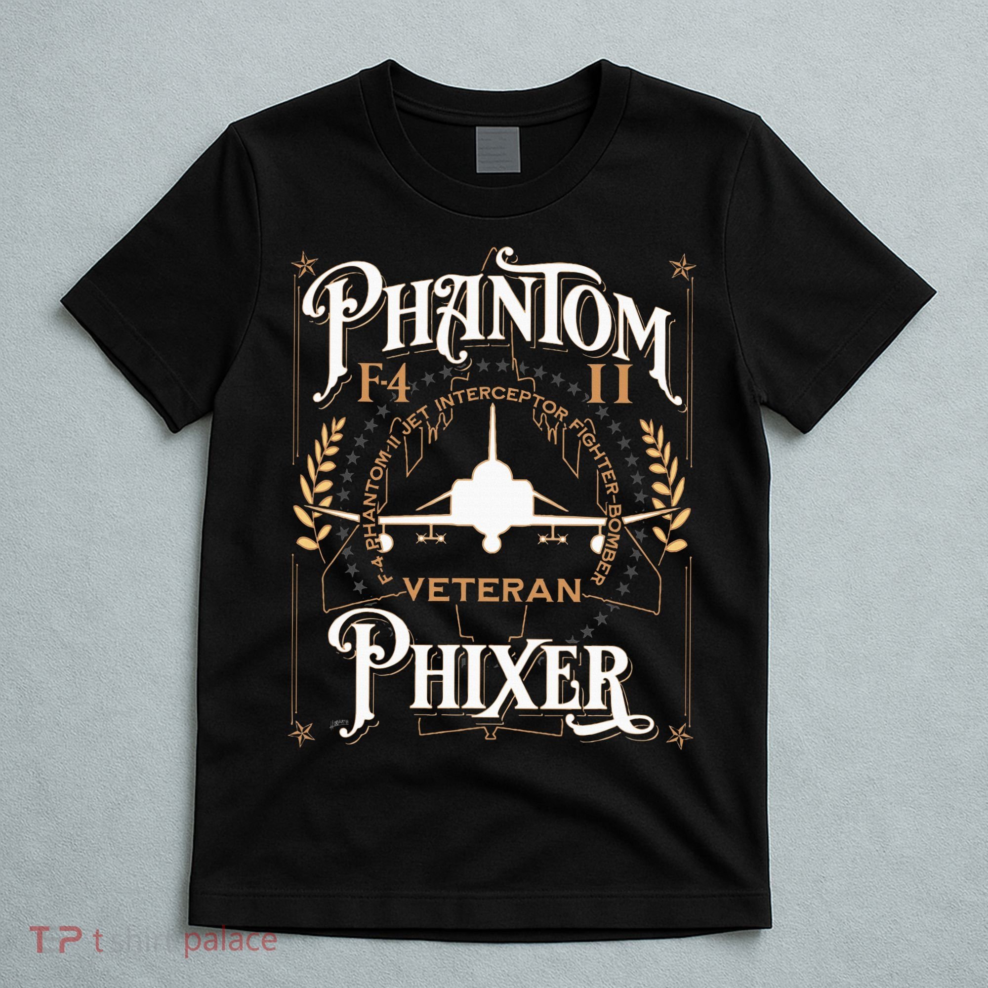 Phantom Phixer F4 Phantom Aircraft Maintainer Veteran T-Shirt