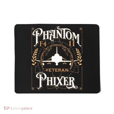 Phantom Phixer F4 Phantom Aircraft Maintainer Veteran Mousepad