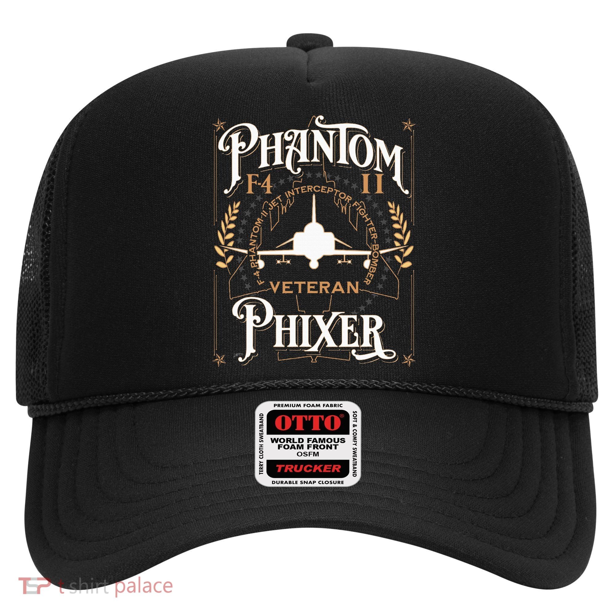 Phantom Phixer F4 Phantom Aircraft Maintainer Veteran Hat