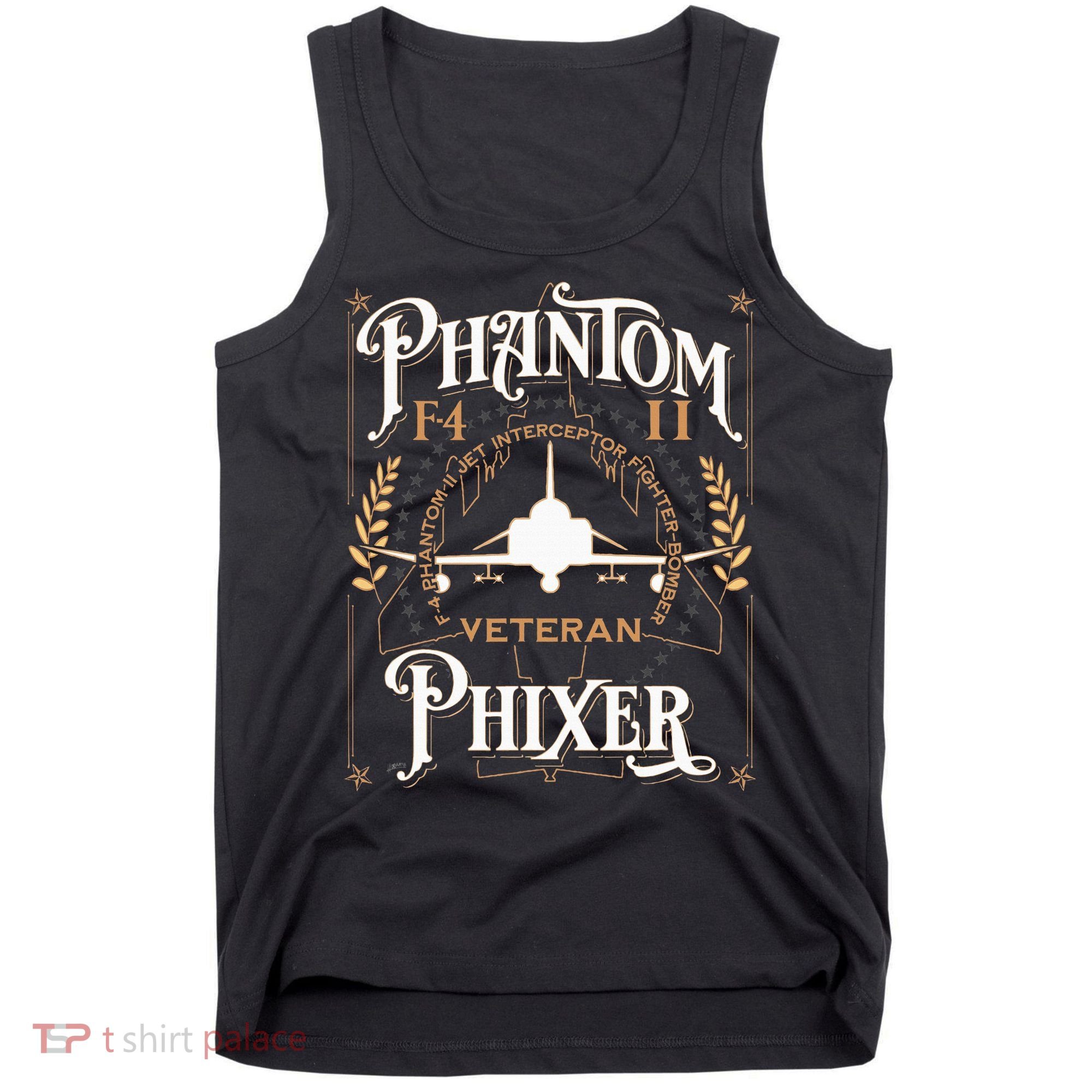 Phantom Phixer F4 Phantom Aircraft Maintainer Veteran Tank Top