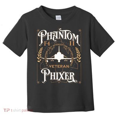 Phantom Phixer F4 Phantom Aircraft Maintainer Veteran Toddler T-Shirt