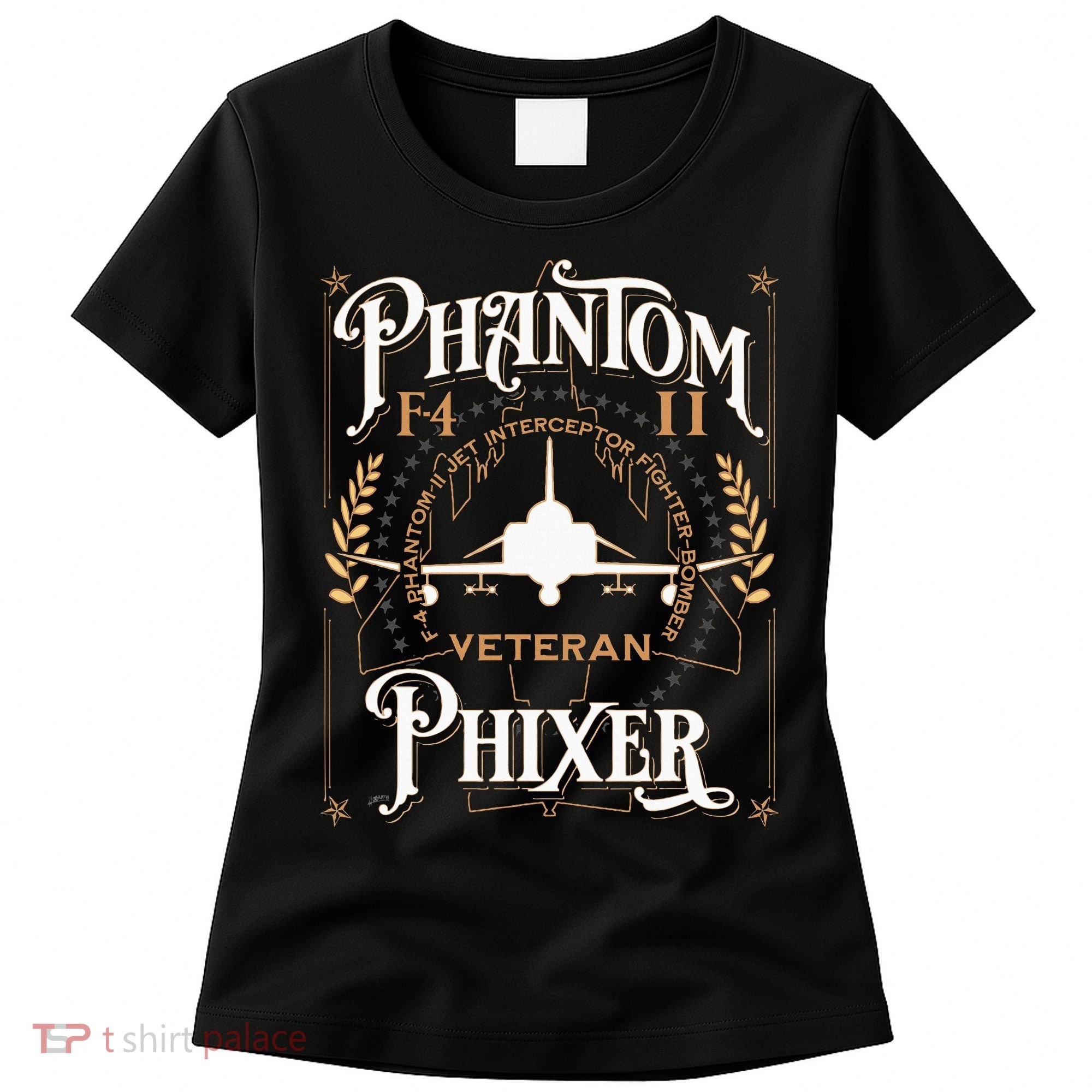 Phantom Phixer F4 Phantom Aircraft Maintainer Veteran Women's T-Shirt