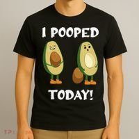 Proud Pooper Funny Poop Fart I Pooped Today T-Shirt thumb 3