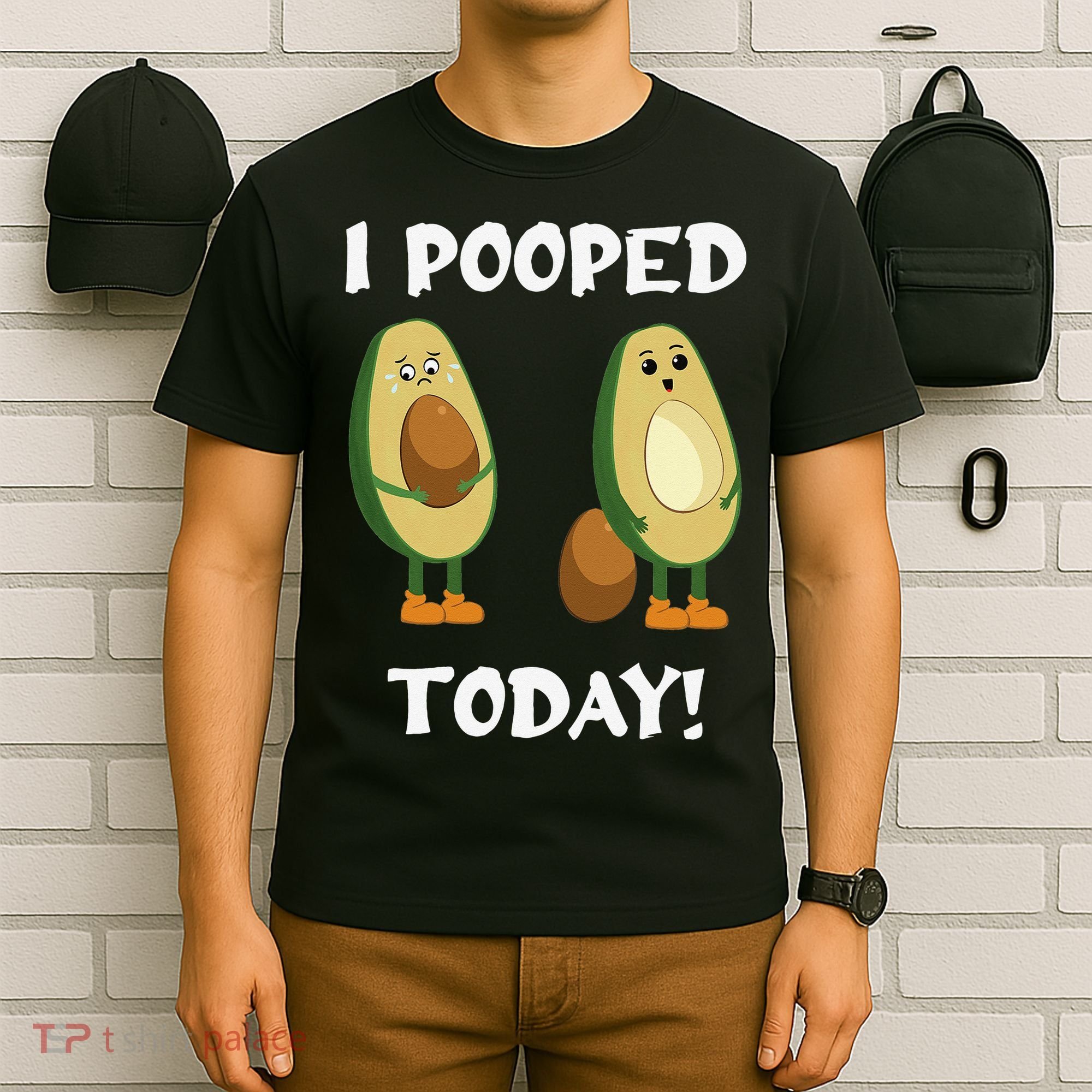 Proud Pooper Funny Poop Fart I Pooped Today T-Shirt