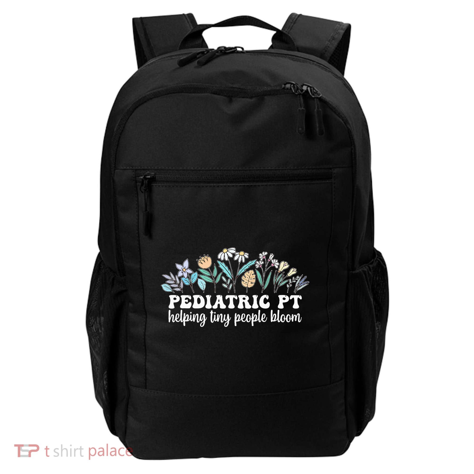 Pediatric PT Flowers Pediatric Physical Therapy Backpack