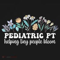 Pediatric PT Flowers Pediatric Physical Therapy Backpack thumb 2