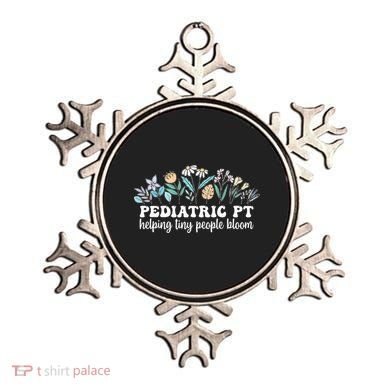 Pediatric PT Flowers Pediatric Physical Therapy Ornament