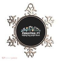 Pediatric PT Flowers Pediatric Physical Therapy Ornament thumb 0
