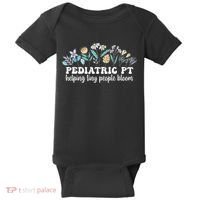 Pediatric PT Flowers Pediatric Physical Therapy Baby Bodysuit thumb 0