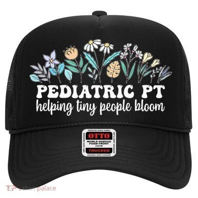 Pediatric PT Flowers Pediatric Physical Therapy Hat