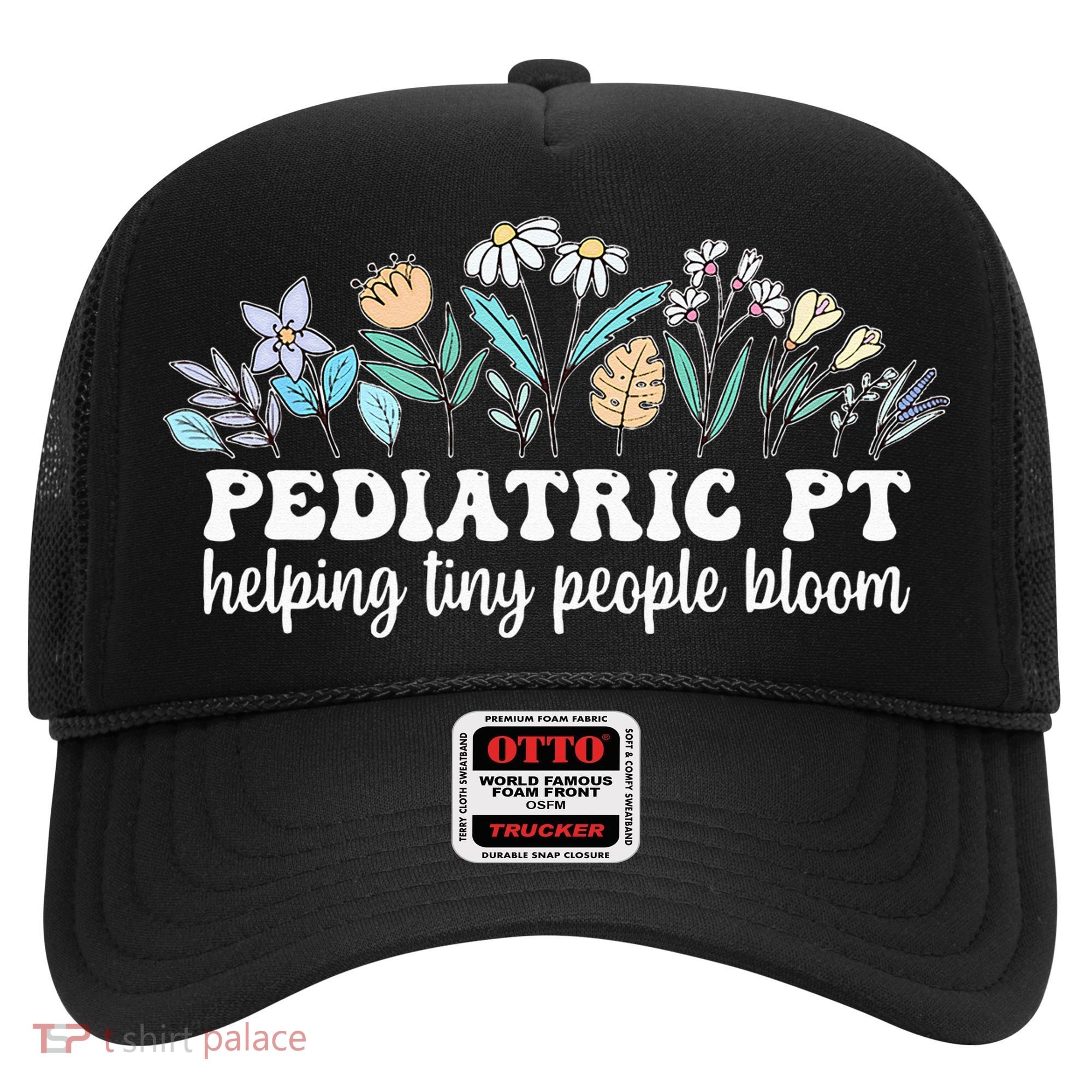 Pediatric PT Flowers Pediatric Physical Therapy Hat