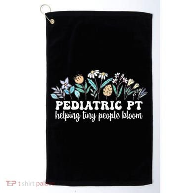 Pediatric PT Flowers Pediatric Physical Therapy Golf Towel