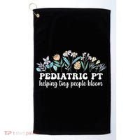 Pediatric PT Flowers Pediatric Physical Therapy Golf Towel thumb 0
