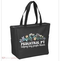 Pediatric PT Flowers Pediatric Physical Therapy Tote Bag thumb 2