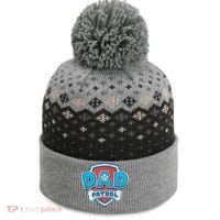 Fathers Day Dad Patrol The Baniff Cuffed Pom Beanie thumb 0