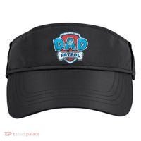 Fathers Day Dad Patrol Adult Drive Performance Visor thumb 0