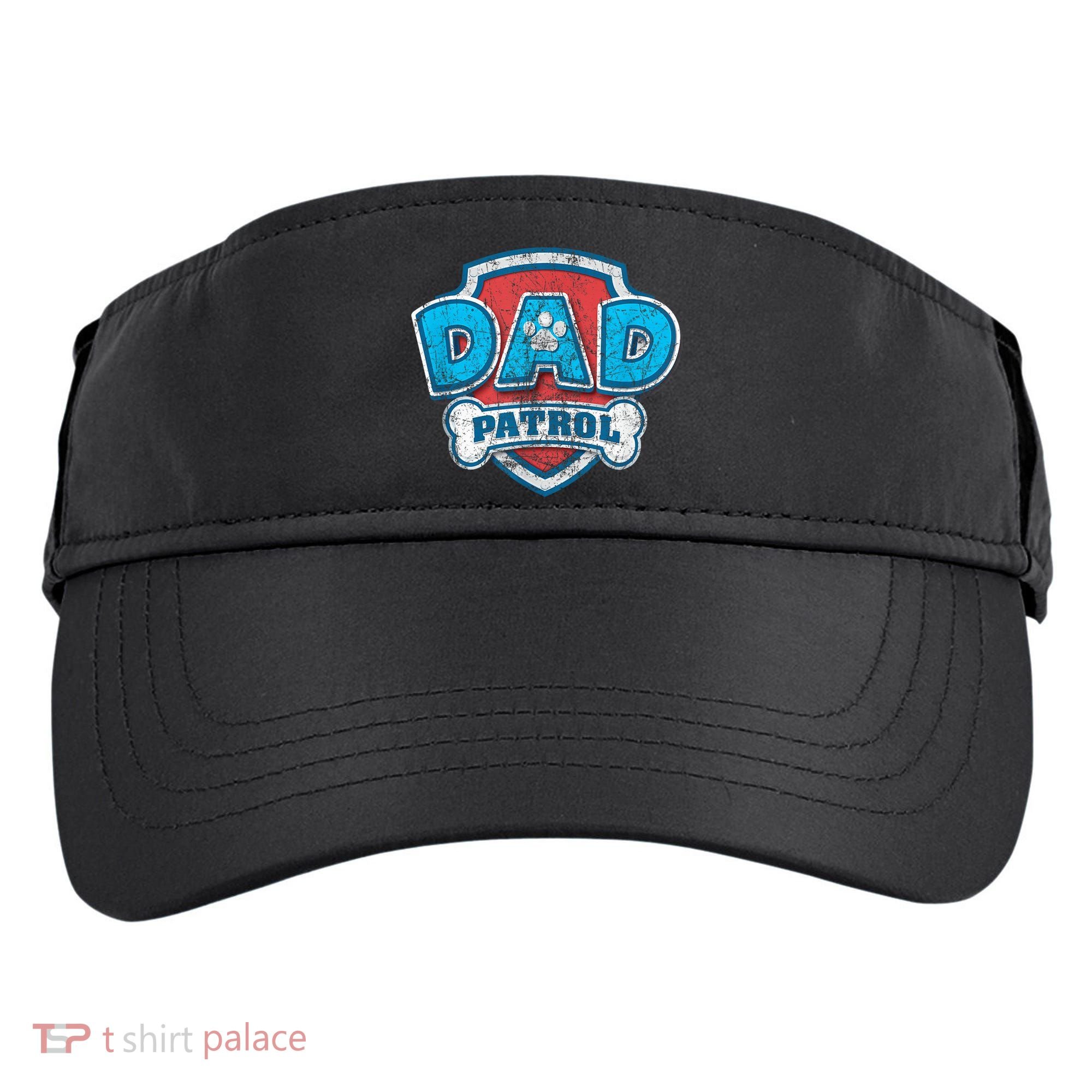 Fathers Day Dad Patrol Adult Drive Performance Visor