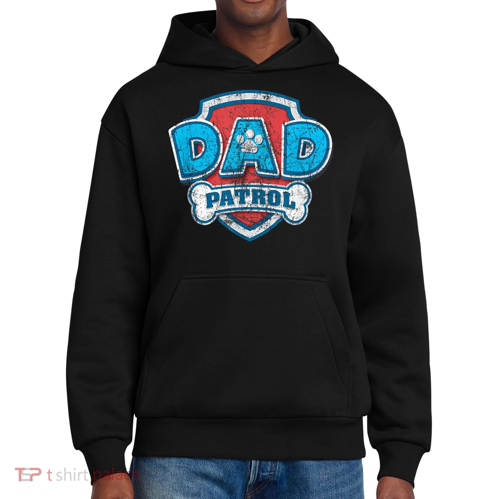 Fathers Day Dad Patrol District V.I.T. Heavyweight Hoodie