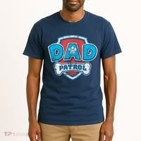 Fathers Day Dad Patrol Tall T-Shirt thumb 2