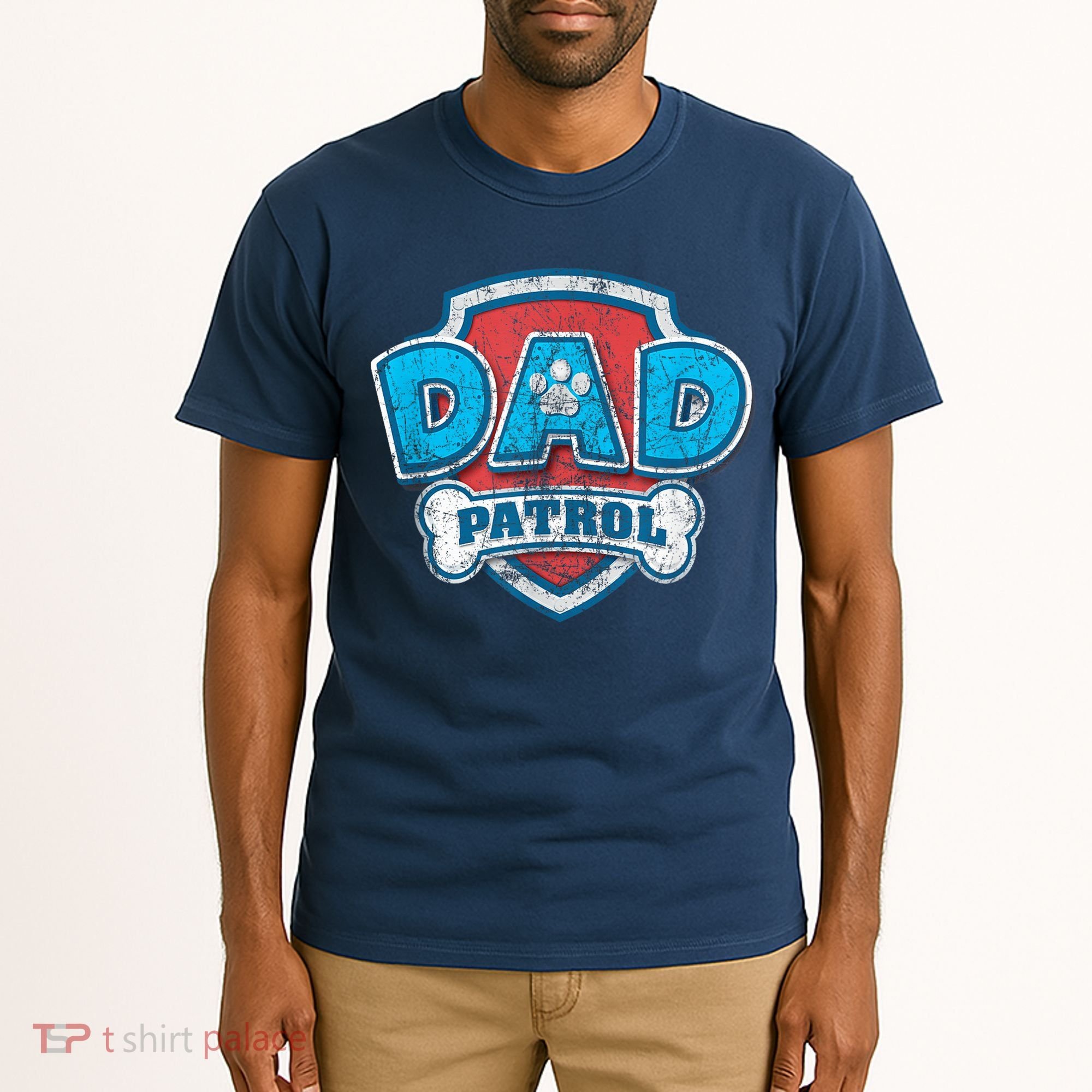 Fathers Day Dad Patrol Tall T-Shirt
