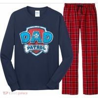 Fathers Day Dad Patrol Long Sleeve Pajama Set thumb 0