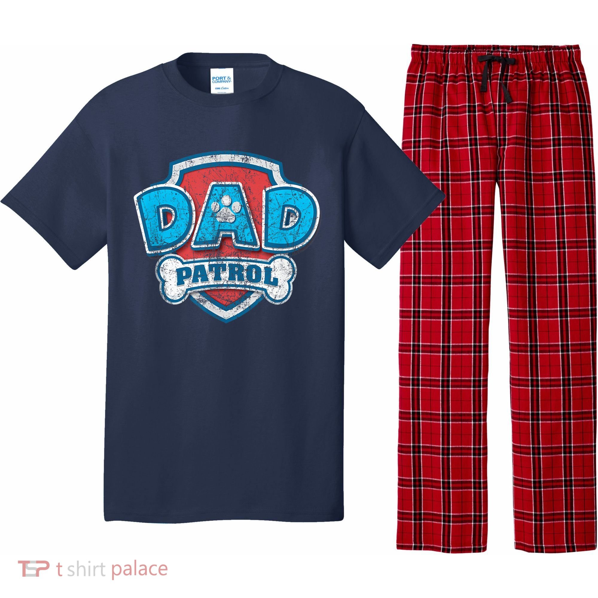 Fathers Day Dad Patrol Pajama Set