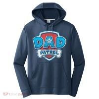 Fathers Day Dad Patrol Performance Fleece Hoodie thumb 0