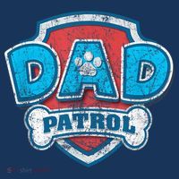 Fathers Day Dad Patrol Tall Sweatshirt thumb 2