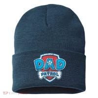 Fathers Day Dad Patrol Sustainable Knit Beanie thumb 0