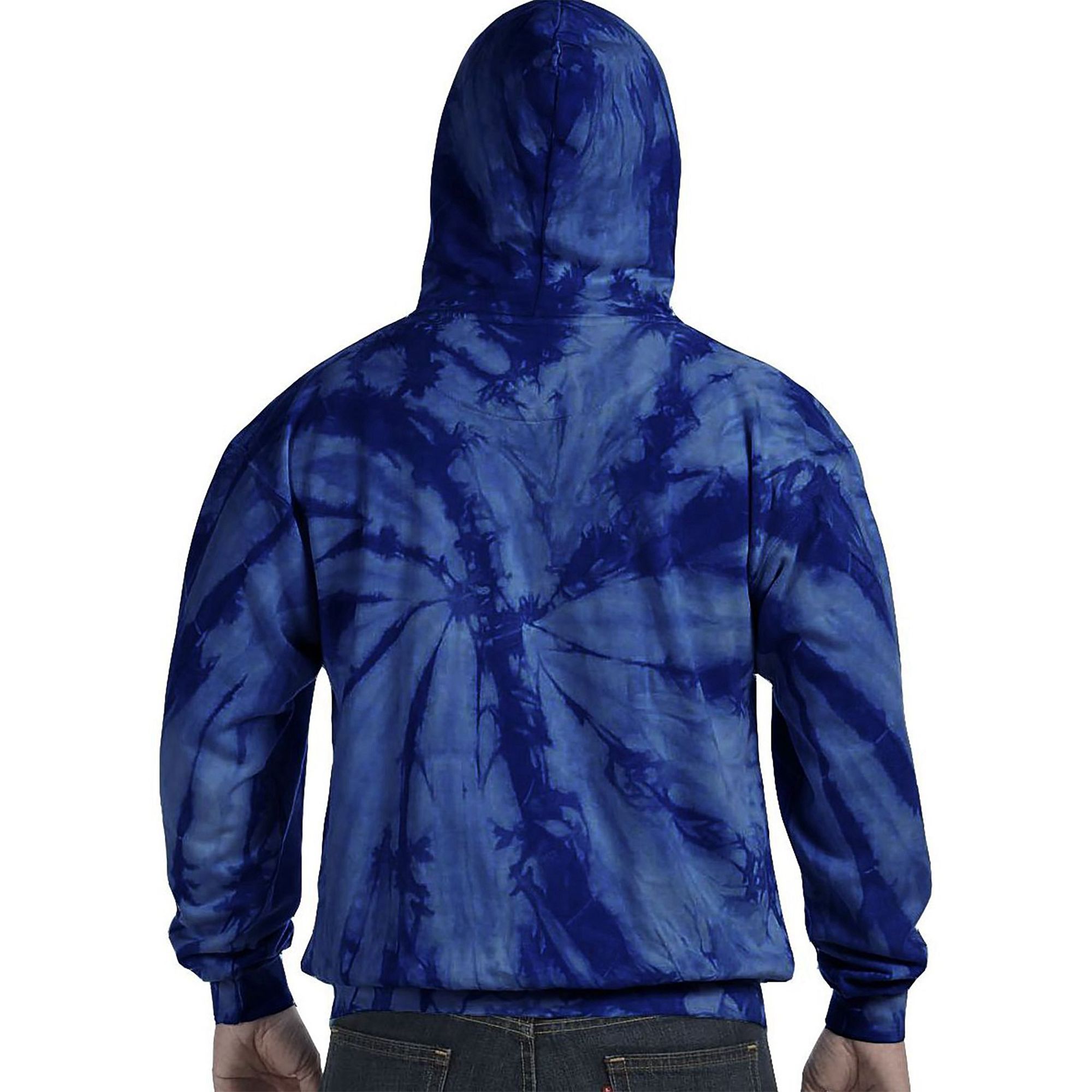 Fathers Day Dad Patrol Tie Dye Hoodie