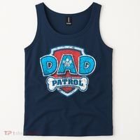 Fathers Day Dad Patrol Tank Top thumb 2
