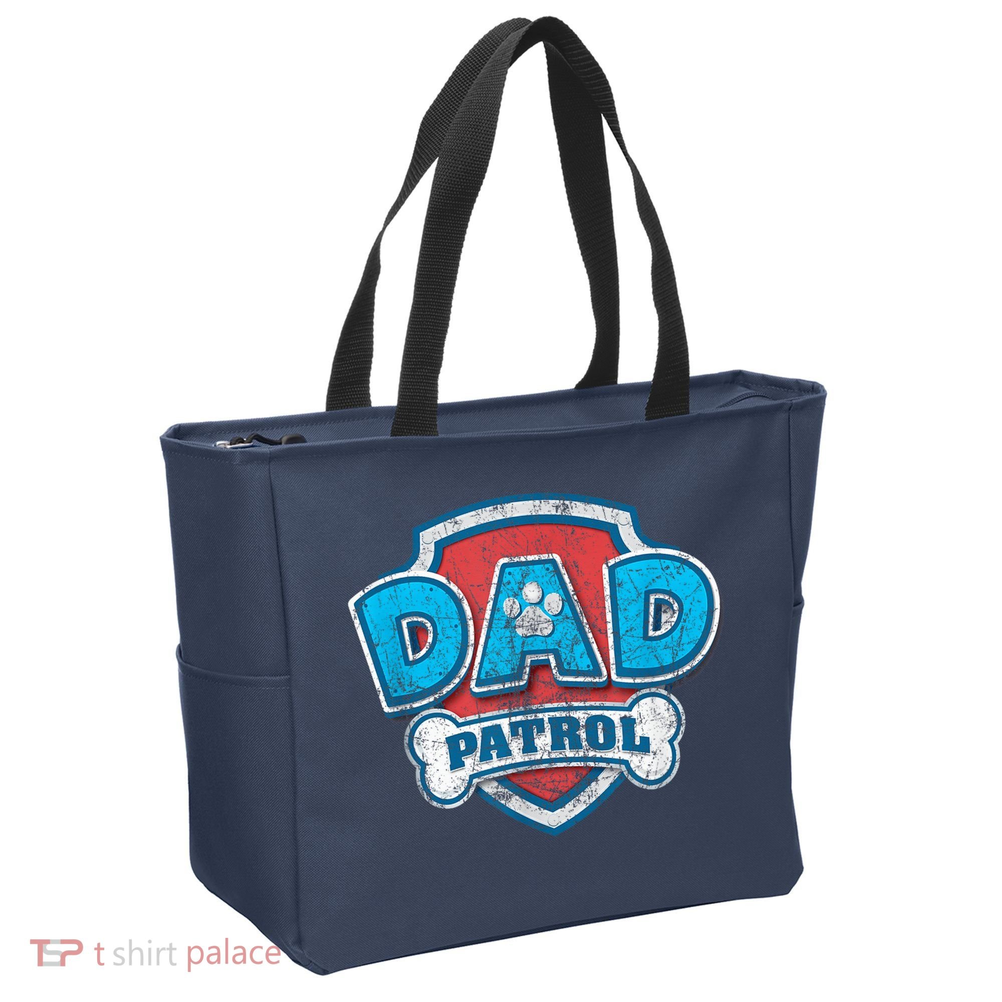 Fathers Day Dad Patrol Tote Bag
