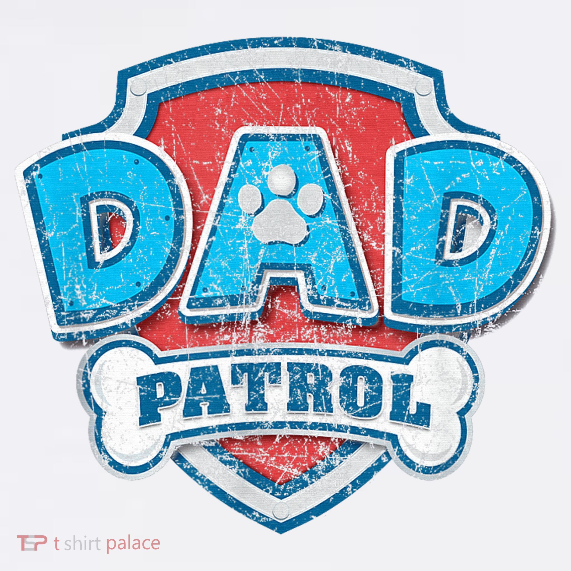 Fathers Day Dad Patrol Garment-Dyed Sweatshirt