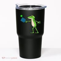 Pickleball Player Frog Cute Animal Sports Tumbler thumb 0