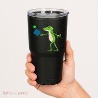 Pickleball Player Frog Cute Animal Sports Tumbler thumb 2