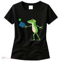 Pickleball Player Frog Cute Animal Sports Women's T-Shirt thumb 0
