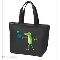 Pickleball Player Frog Cute Animal Sports Tote Bag thumb 3