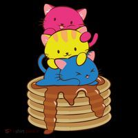 Pansexual Pride Flag Cute Lgbtq Pan Pride Kawaii Cat Gift Coffee Mug thumb 5