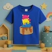 Pansexual Pride Flag Cute Lgbtq Pan Pride Kawaii Cat Gift Toddler T-Shirt thumb 3