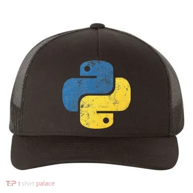 Python Programming For Programmers Yupoong Adult 5-Panel Trucker Hat