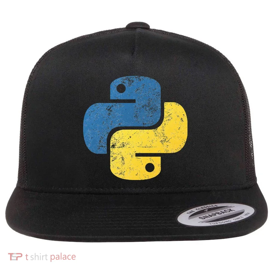 Python Programming For Programmers Flat Bill Trucker Hat