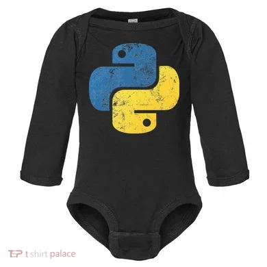 Python Programming For Programmers Baby Long Sleeve Bodysuit