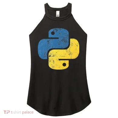 Python Programming For Programmers Women's Perfect Tri Rocker Tank