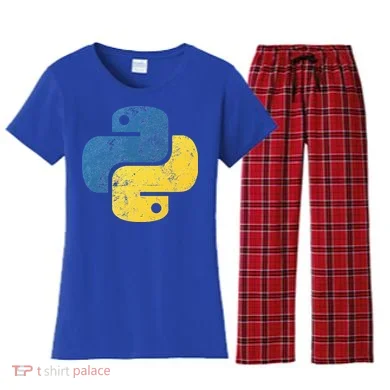 Python Programming For Programmers Women's Flannel Pajama Set