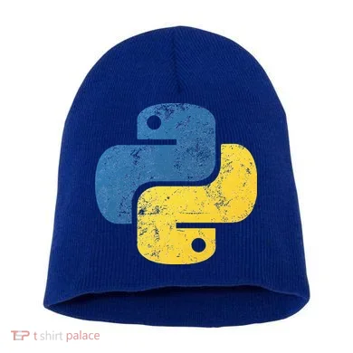 Python Programming For Programmers Short Acrylic Beanie