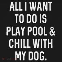 Pool Player Gifts Women Chill With Dog Billiards Women's Hoodie thumb 2