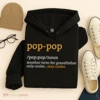 Pop Pop Grandpa Fathers Day Hoodie thumb 4
