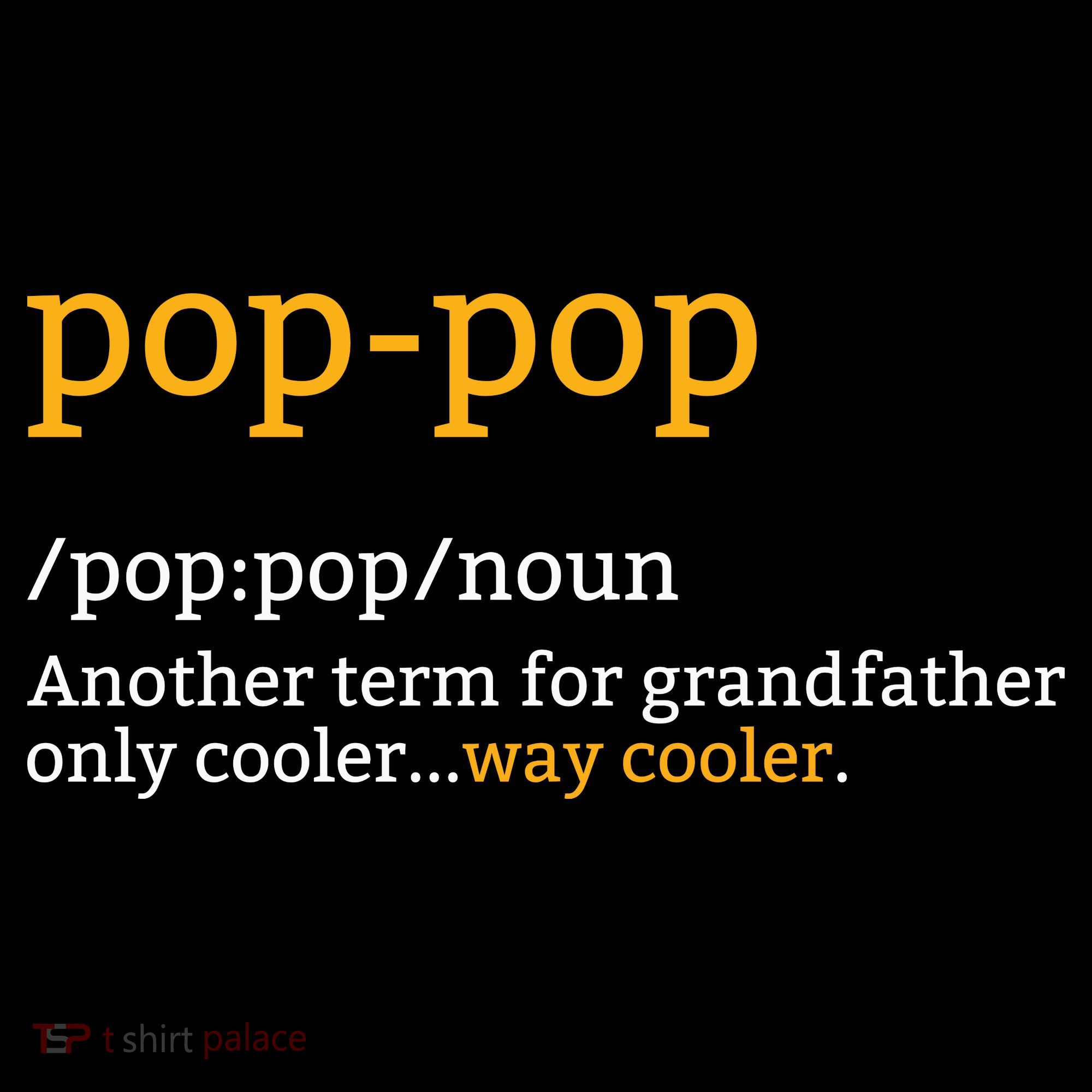Pop Pop Grandpa Fathers Day Mousepad