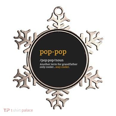 Pop Pop Grandpa Fathers Day Ornament